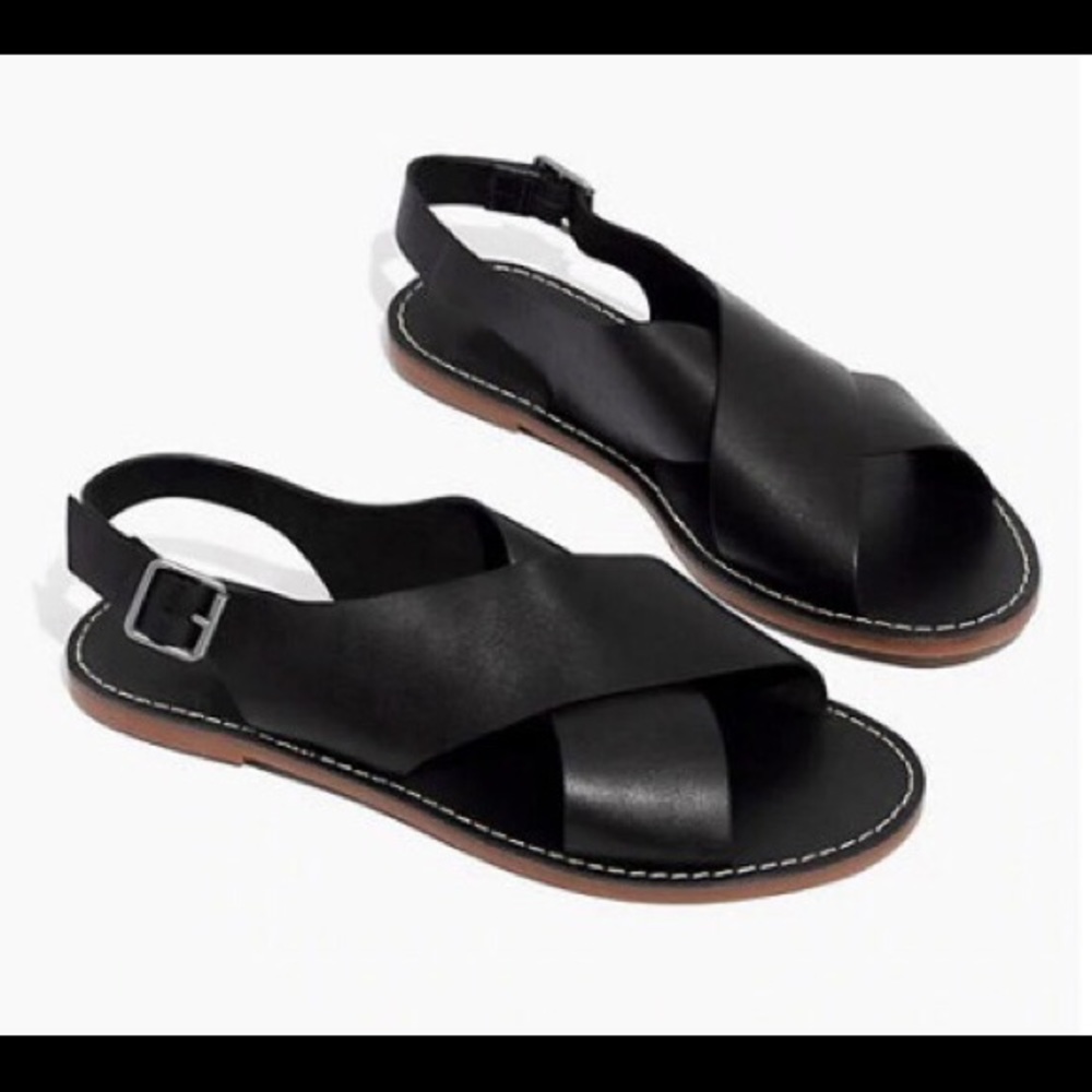 Madewell Boardwalk Crossover Sandal